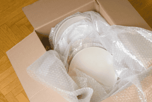 packing fragile itens